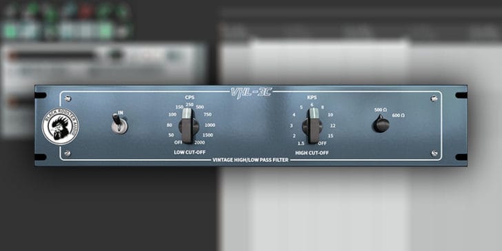 Free VHL-3C Pultec Filter VST/AU Plugin by Black Rooster Audio.
