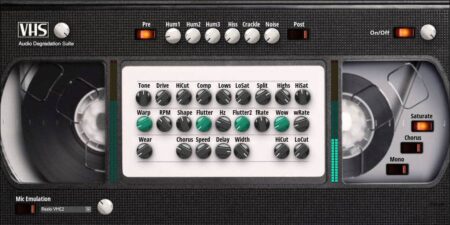 James Peck Intros Free VHS Audio Degradation Suite For NI Reaktor