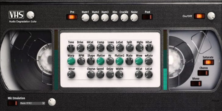 James Peck Intros Free VHS Audio Degradation Suite For NI Reaktor