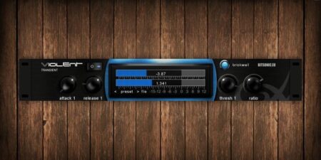 Violent Transient free VST plugin by Bitsonic.