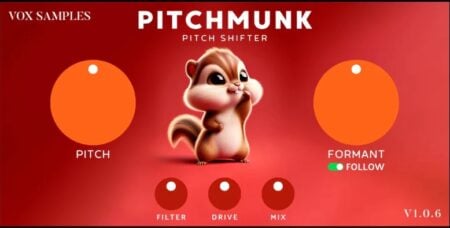 Vox Samples Releases FREE Pitchmunk Pitch Shifter Plugin