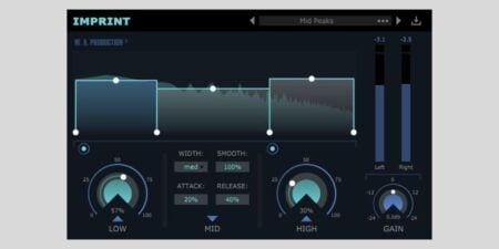 W. A. Production’s Imprint multiband transient designer is FREE for limited time
