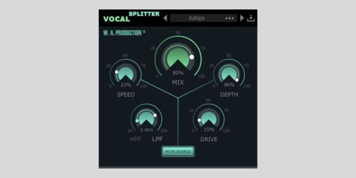 Get WA Production's Vocal Splitter FREE At VSTBuzz For A Limited Time