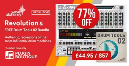 Get 77% OFF Wave Alchemy Revolution + FREE Sample Pack