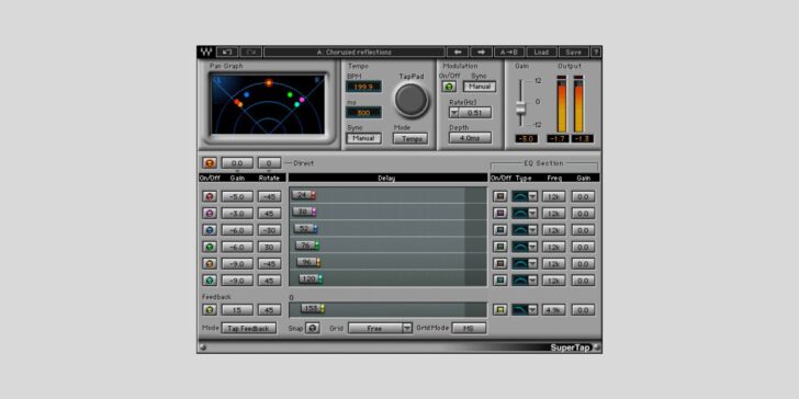 Waves SuperTap Delay FREE