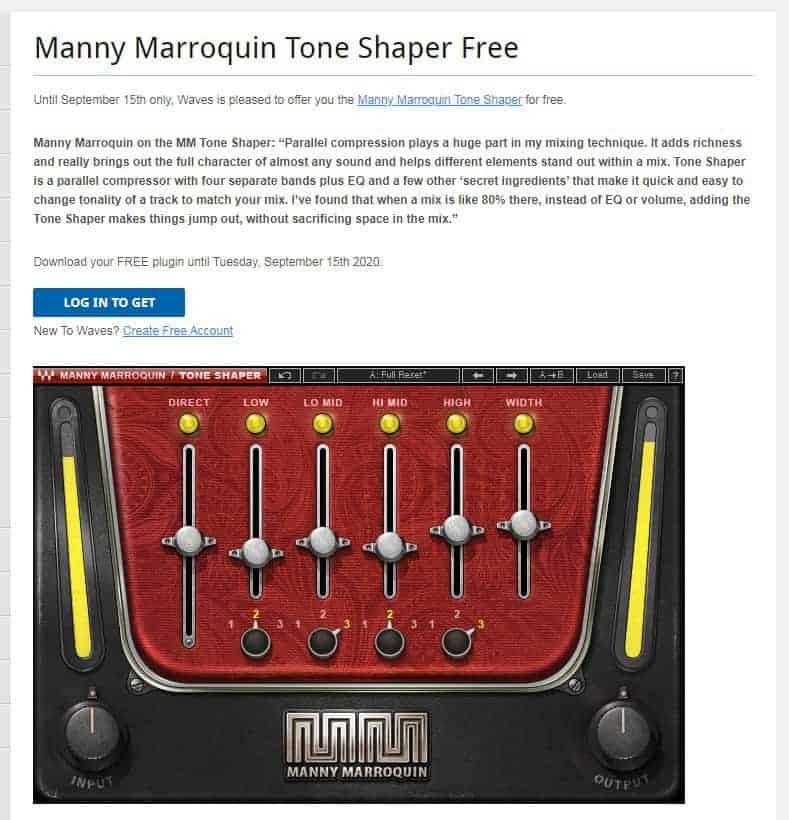 Make sure you're on this page and not the Manny Marroquin Tone Shaper product page.