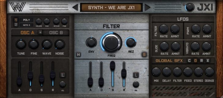 Get Wusik JX1 FREE For a Limited Time
