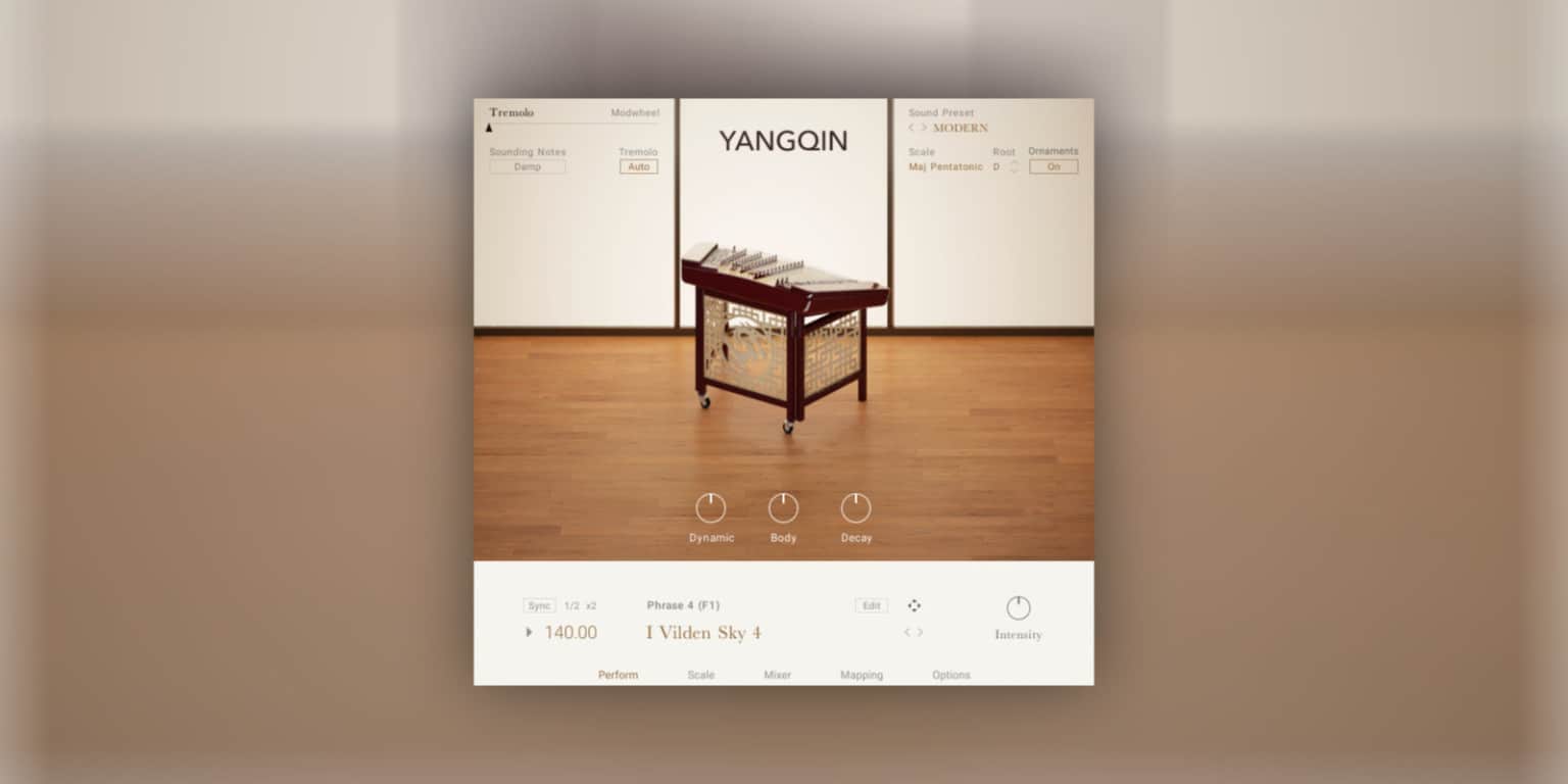 Native Instruments Releases FREE Yangqin For Kontakt Player