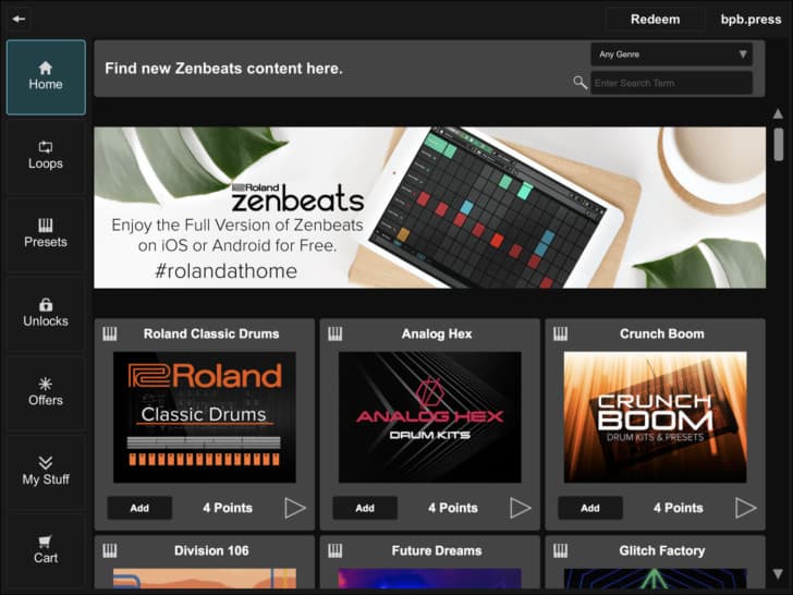 Roland Zenbeats Free