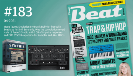 Beat Magazine #183 Includes FREE Synthronik Bully & Halls Of Fame 3