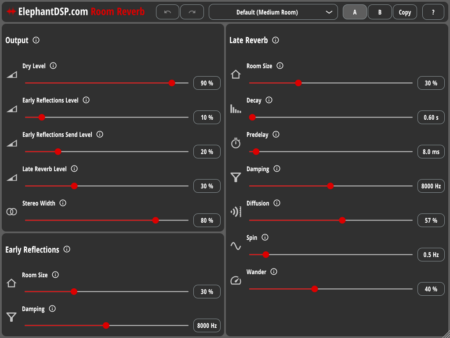 Room Reverb by ElephantDSP