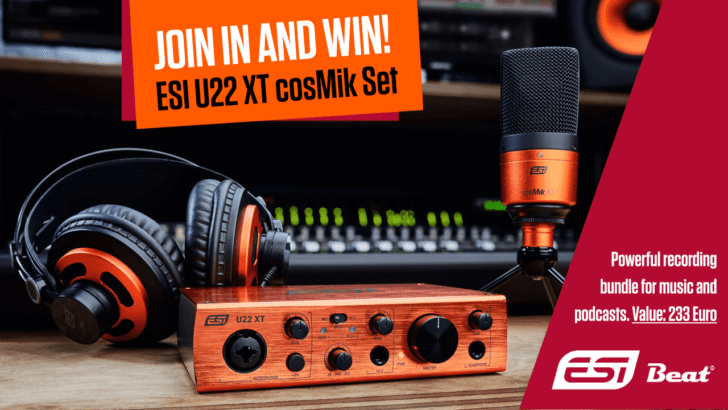 New Beat Magazine Offers FREE Software + ESI U22 XT Giveaway