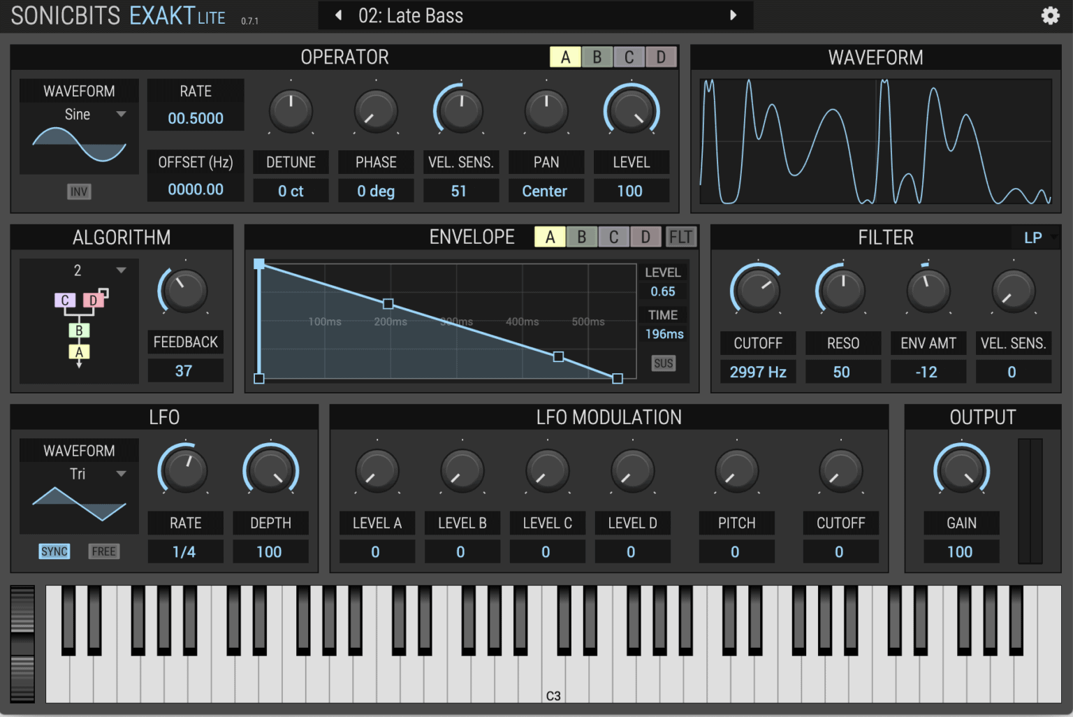 Exakt Lite by Sonicbits
