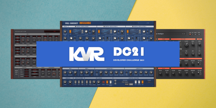 KVR Developer Challenge 2021 - Download 37 FREE Audio Plugins