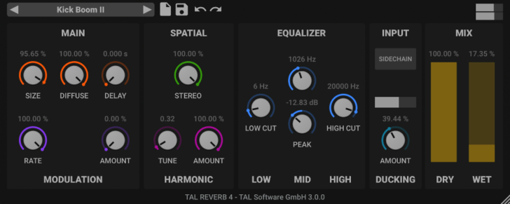 TAL-Reverb-4 by Togu Audio Line