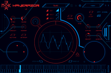 Tracktion Software Releases FREE Waverazor LE Synthezier